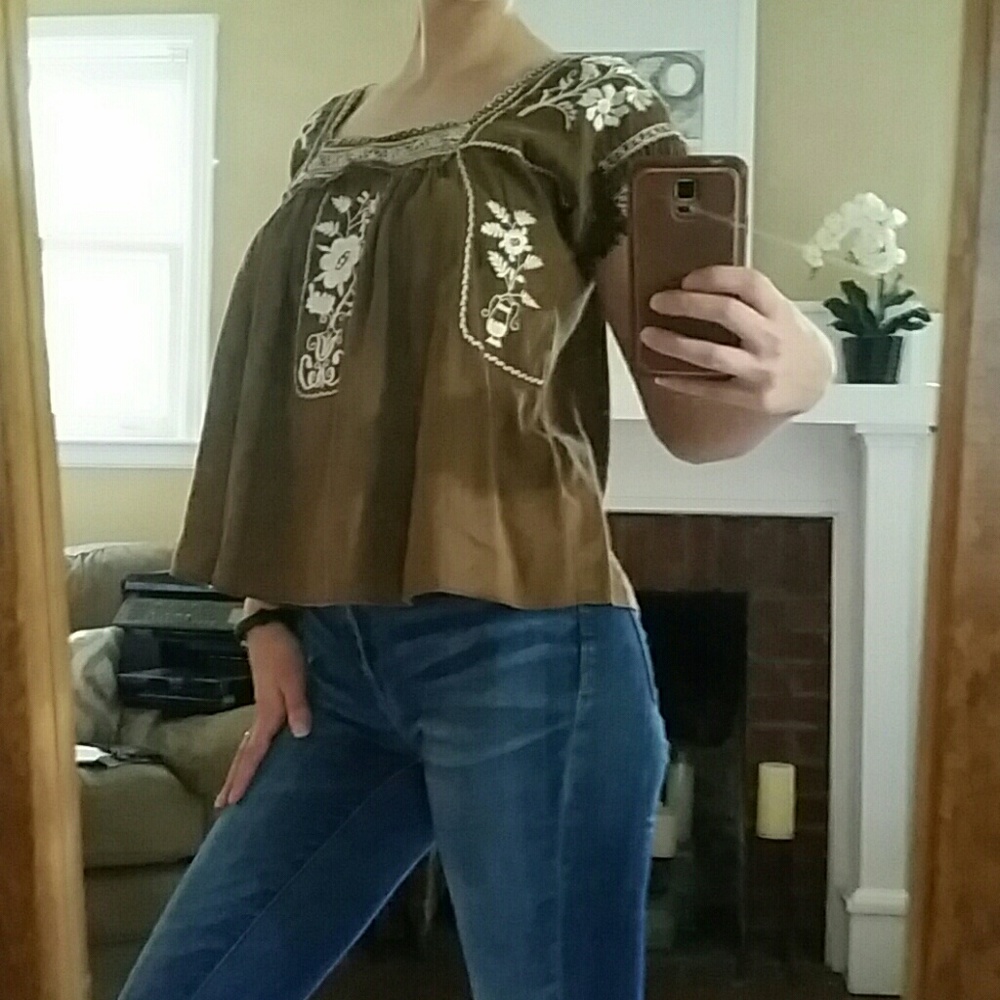 J.Crew Boho Top